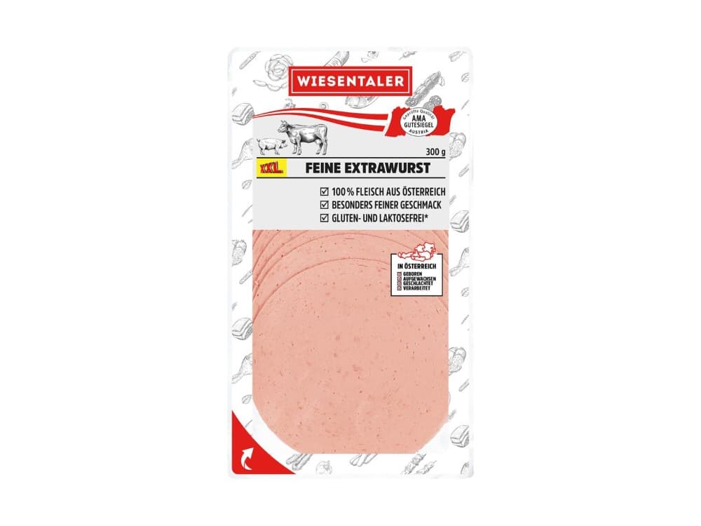 Wiesentaler Feine Extrawurst, 250 g – Lidl