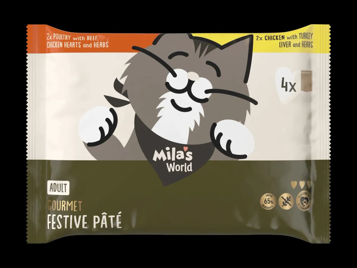 Festtagspastete, 4x 85 g MAX & MILA'S WORLD – Lidl