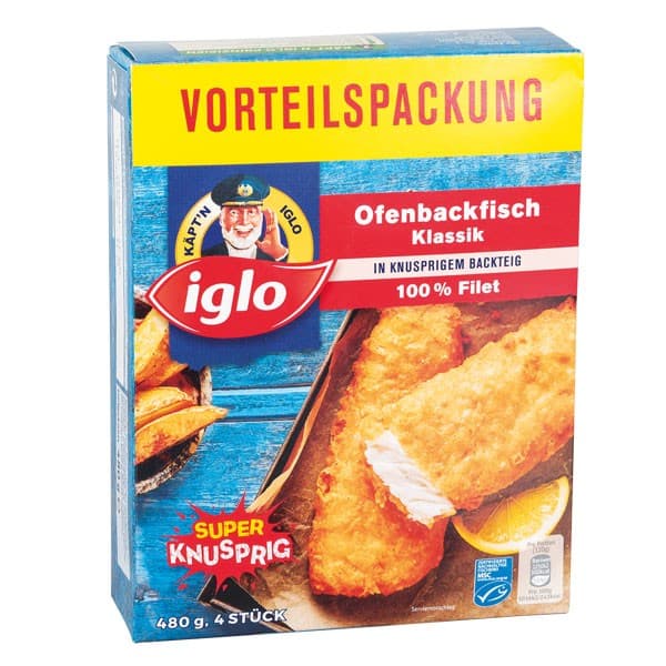 IGLO Ofenbackfisch, 480 g – Penny