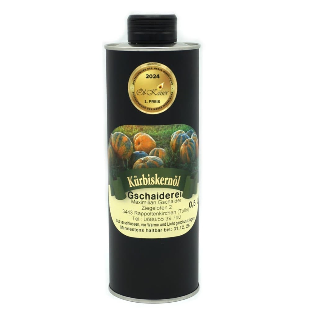 Gschaider Kürbiskernöl, 500 ml – Eurospar