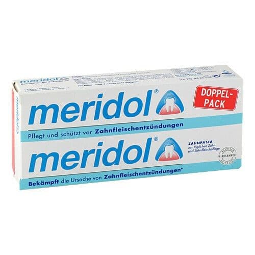 Meridol oder Elmex Zahncreme-Duo 2 x 50 ml / 2 x 75 ml Meridol / Elmex Angebot bei Penny