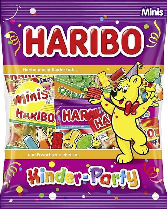 Haribo Kinder-Party Minis oder Goldbären Minis, 250 g – Eurospar