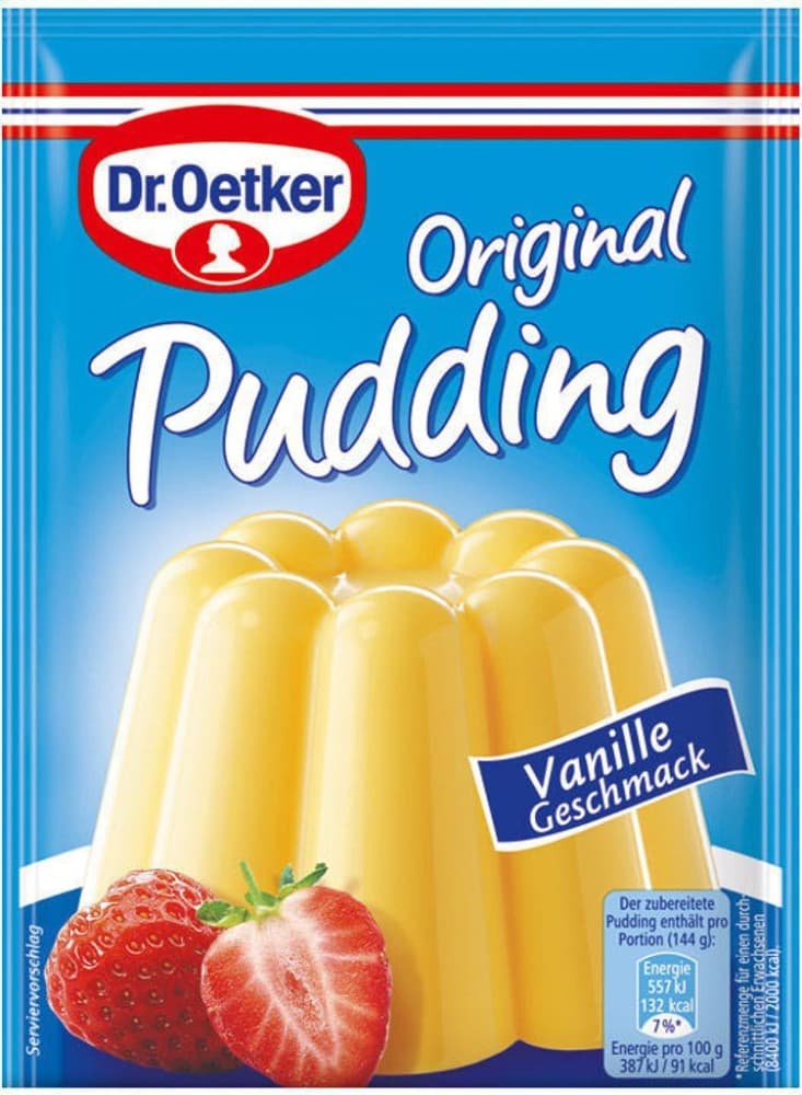 Dr. Oetker Puddingpulver, 135/148 g – Hofer