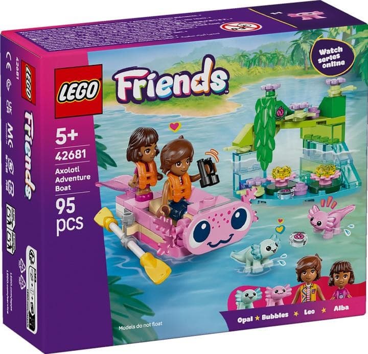 LEGO Axolotl Abenteuer-Boot 95 pcs Angebot bei Müller