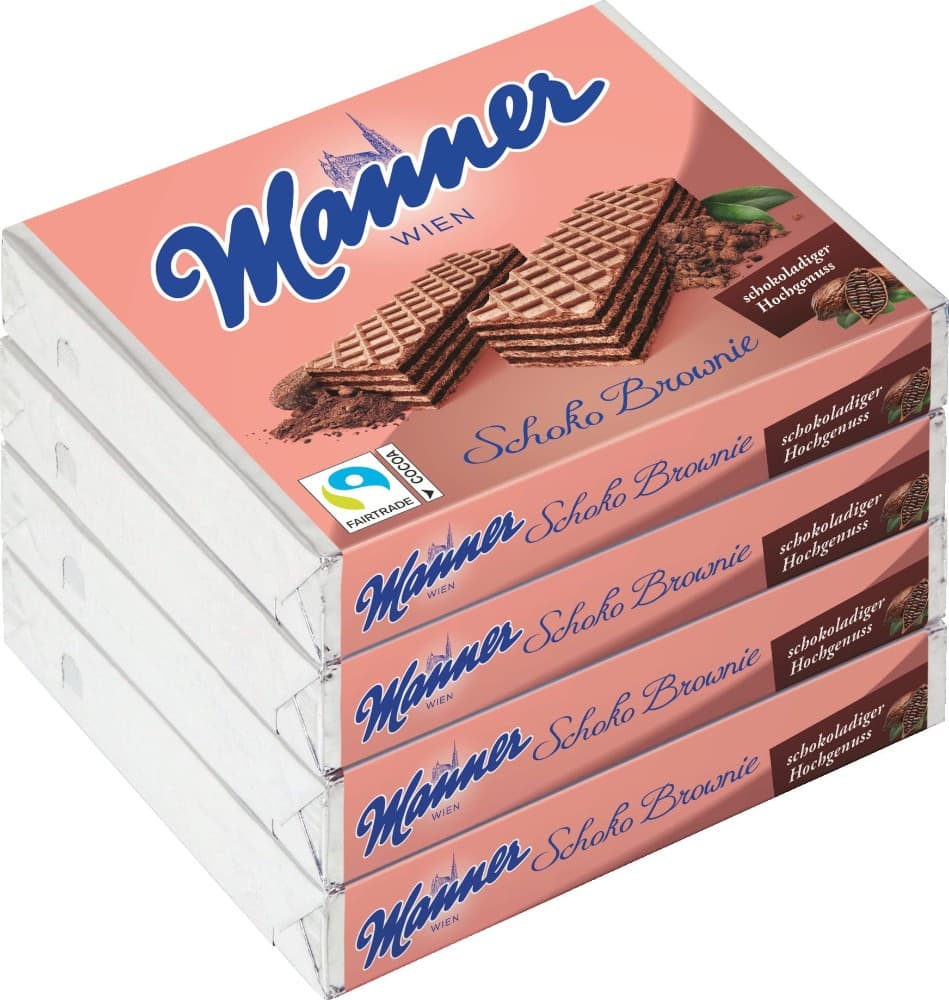 Manner Neapolitaner, Schoko Brownies, Fruchtschnitten, 225 g - 300 g – Maximarkt