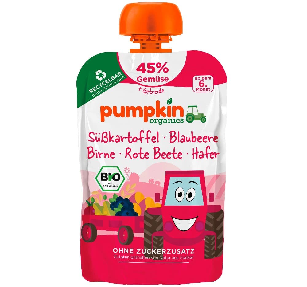 Pumpkin Organic Bio-Quetschies, 100 g – Maximarkt