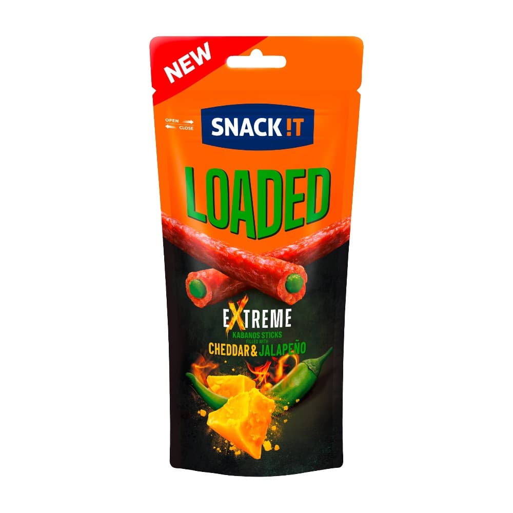 Snack It Loaded Cheddar od. Jalapeño Cheddar, 95 g – Billa Plus