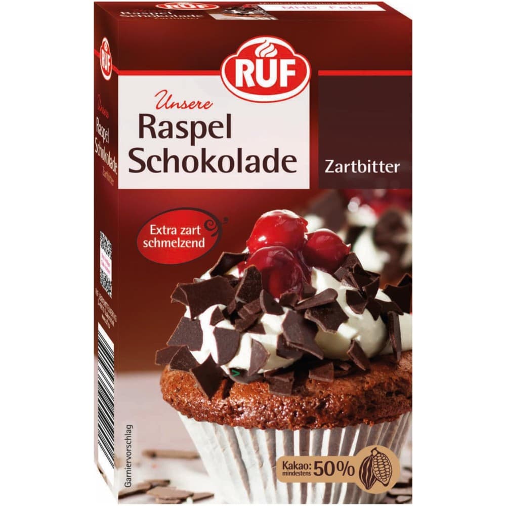 RUF Raspel Schokolade, 100 g – Norma