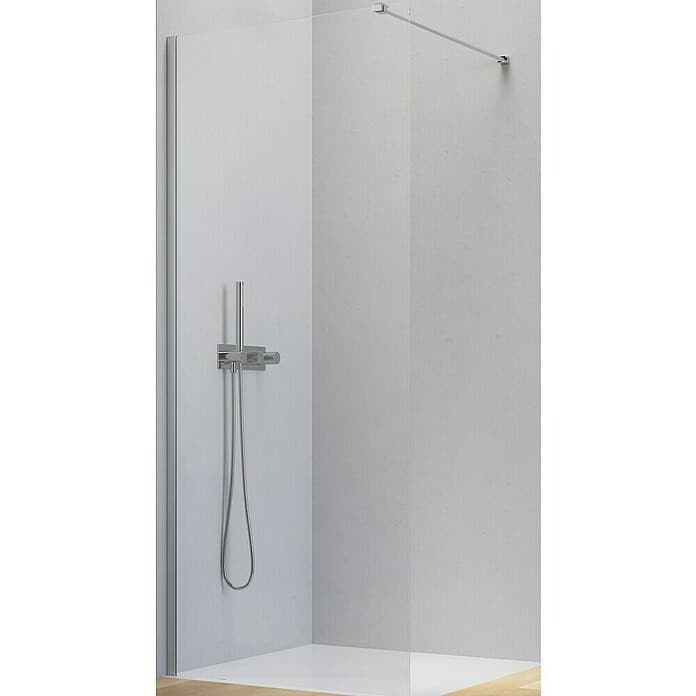 LEVEL 5 Walk-In Duschwand, 90 x 198 mm – Bauhaus