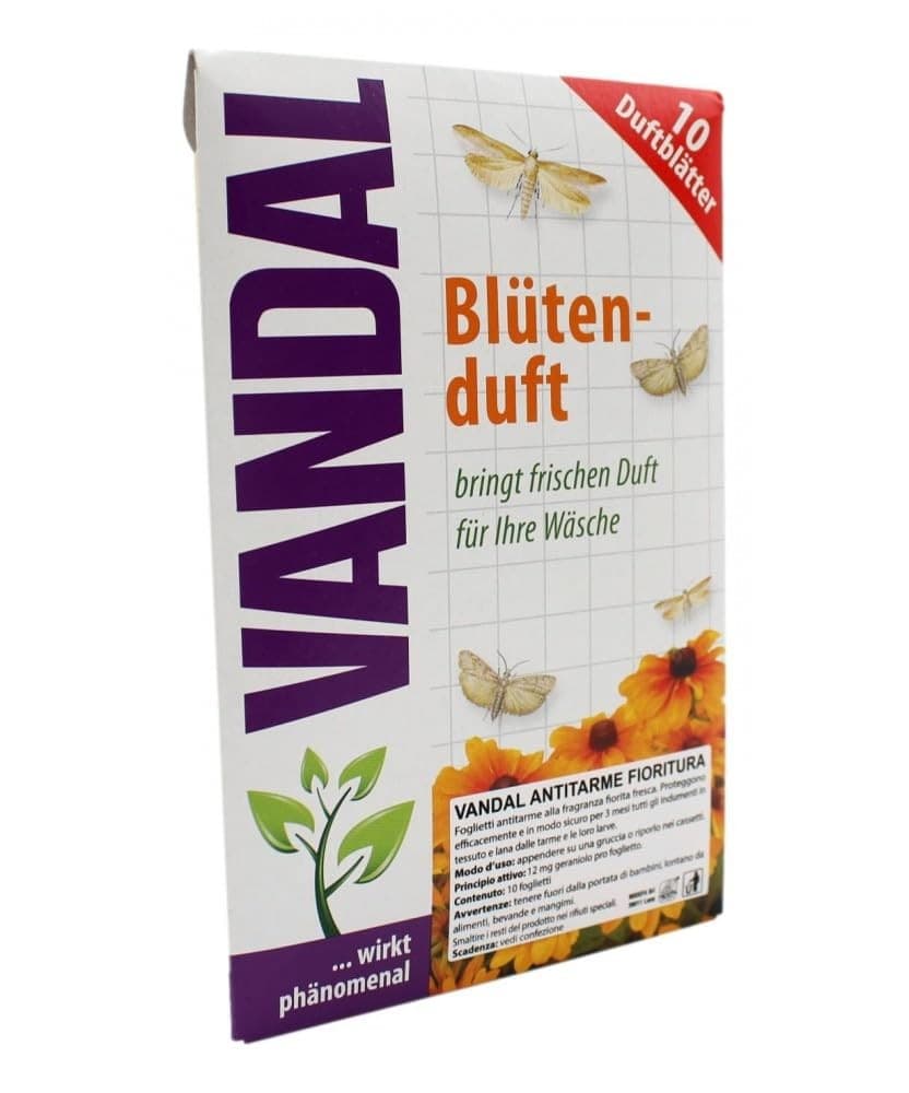 Vandal Blütenduft Mottenschutz, 10 Stück – Norma