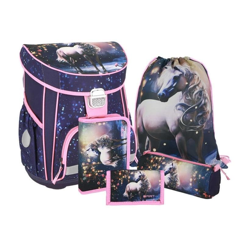 Spirit Schultaschen-Set Horse Angebot bei Maximarkt