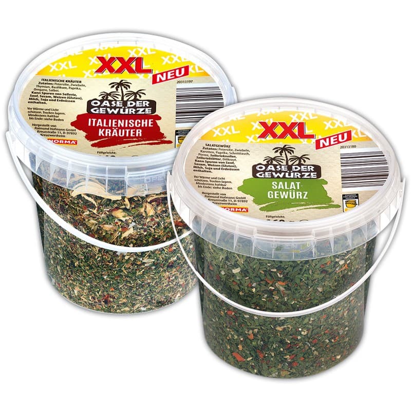 XXL Suppen-gewürz/Kräuter im Eimer 140/160 g OASE DER GEWÜRZE Angebot bei Norma