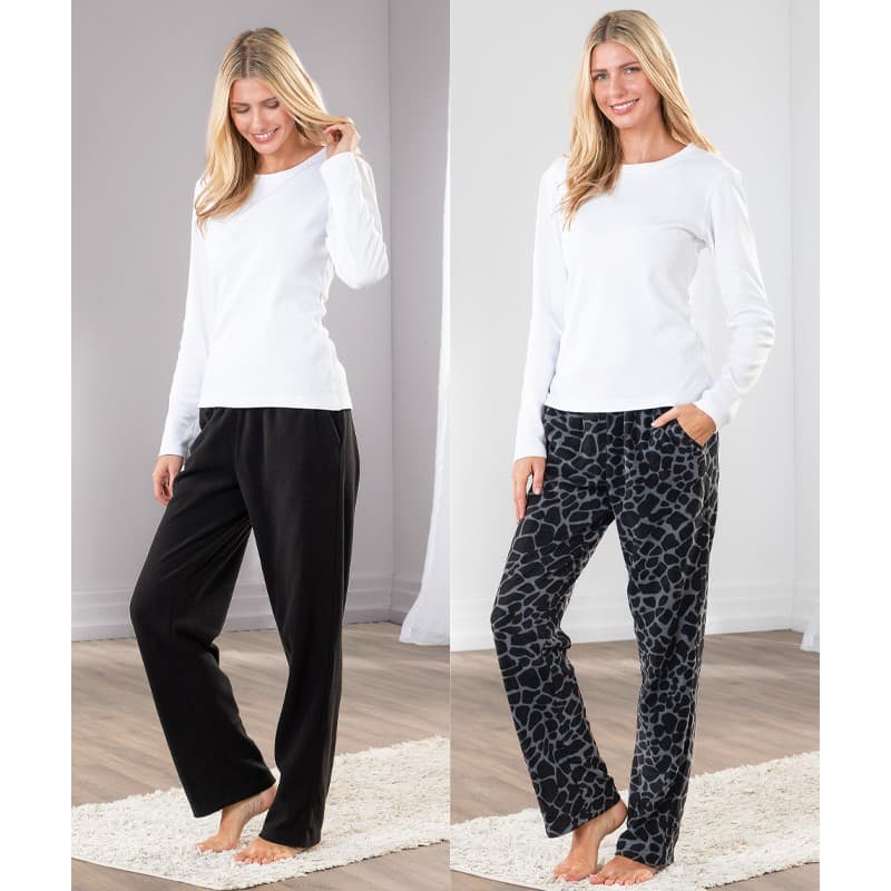 Wellness-Fleecehose für Damen, Größen M (40/42) – XL (48/50) – Norma