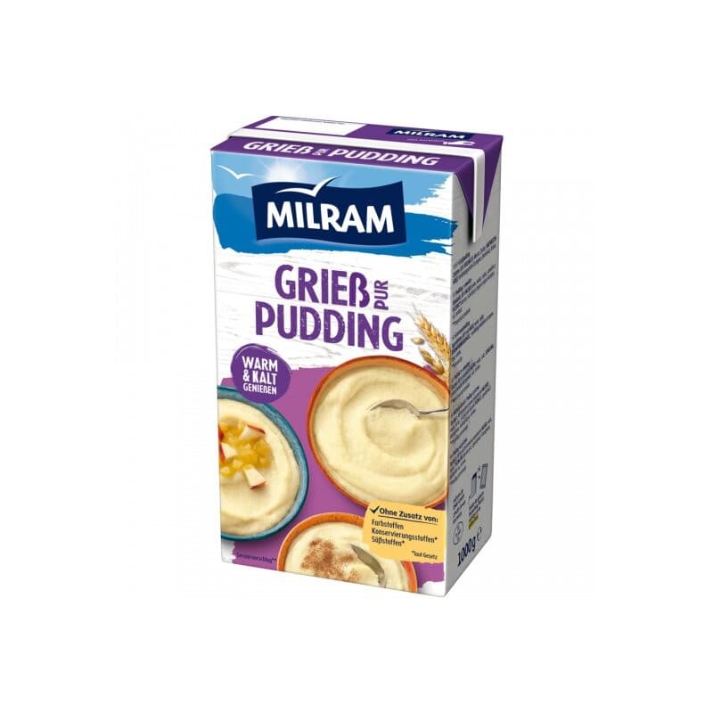 Milram Milch-reis/Grieß-pudding, je 1 kg – Norma