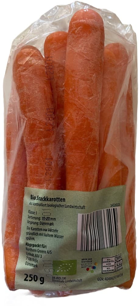 Bio Snack Karotten 250 g Angebot bei Lidl
