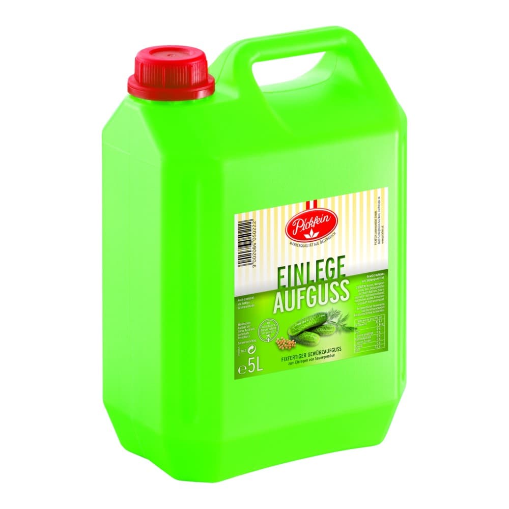 Pickfein Essig 5 % oder Einlegeaufguss, 5 Liter – Maximarkt