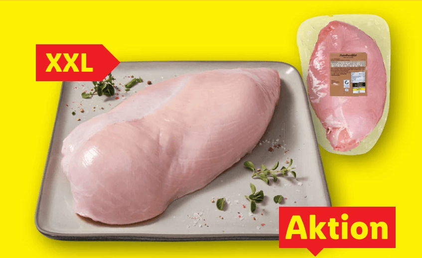 Frisches Putenbrustfilet, 1,8 kg – Lidl