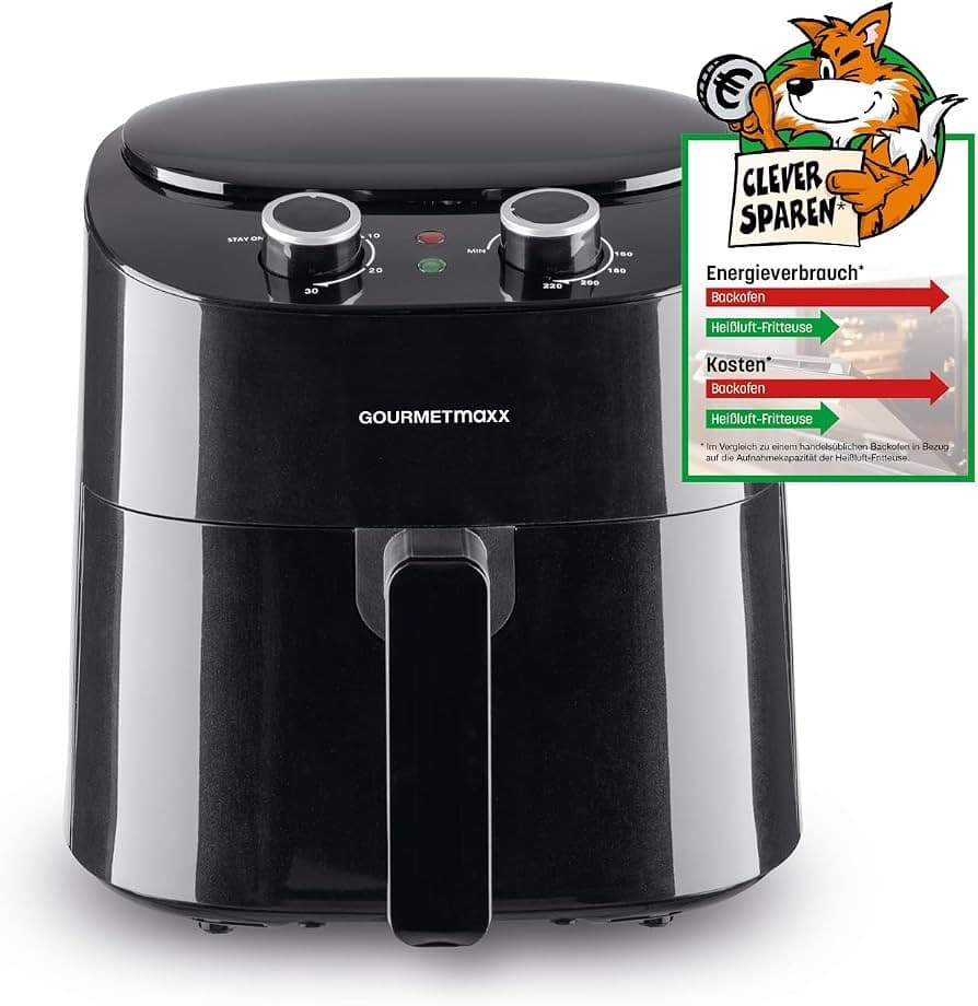 Heißluftfritteuse 8 in 1 4,5 Liter GOURMETmaxx Angebot bei Norma