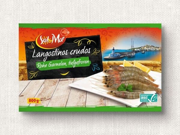 SOL&MAR Garnelen Vannamei, 800 g – Lidl