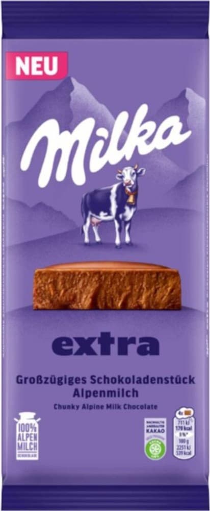 Milka Schokolade extra, 190 g – MPREIS