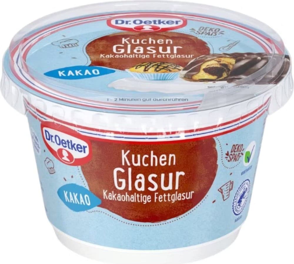 Dr. Oetker Kuchen Glasur div. Sorten, 200 g – Billa