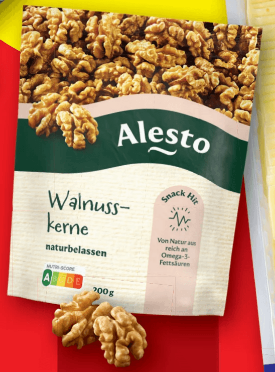 Alesto Walnusskerne naturbelassen, 200 g – Lidl