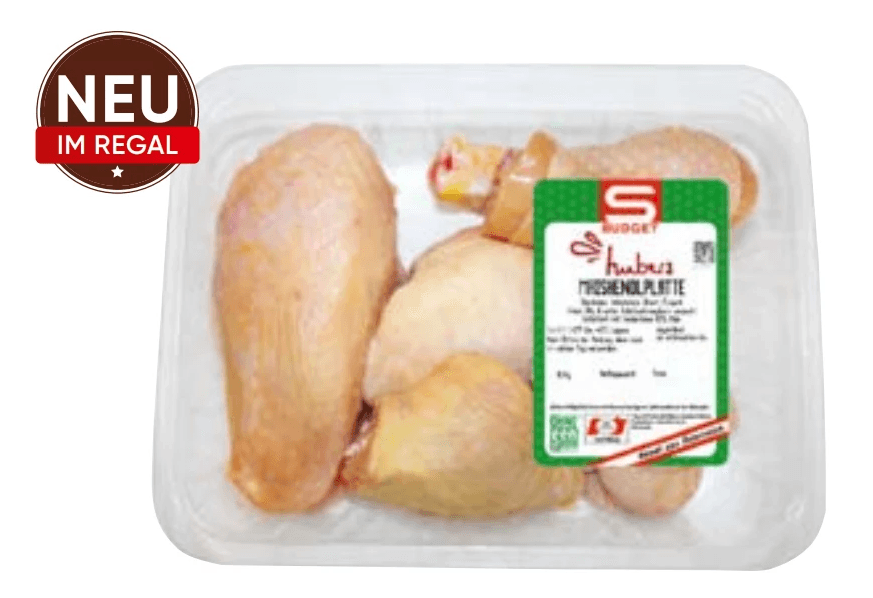 S-Budget Hendlplatte, 650 g – Eurospar