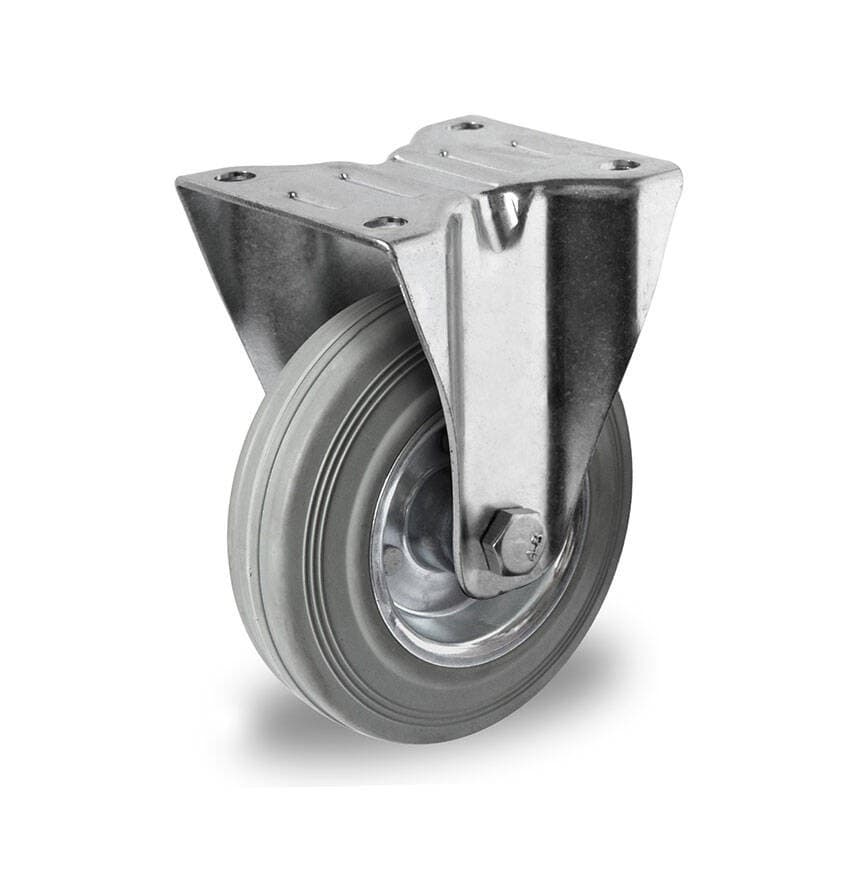 Bockrolle Vollgummi, 160 mm – Zgonc