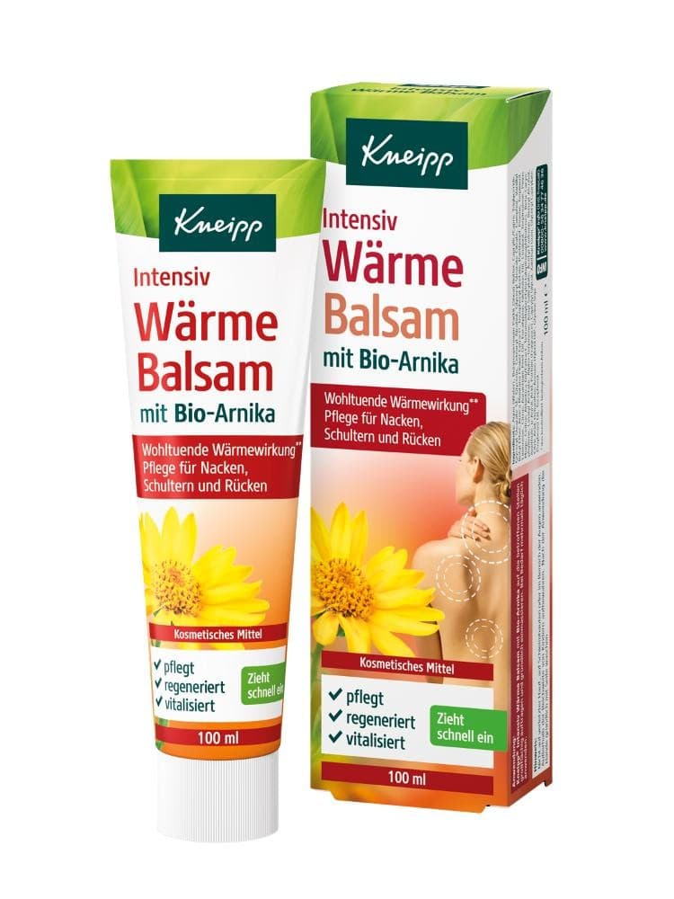 Intensiv Arnika Balsam oder Intensiv Wärme Balsam, 100 ml KNEIPP – Norma