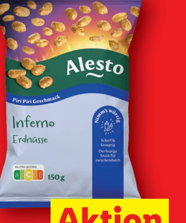 Alesto Inferno Erdnüsse, 150 g – Lidl