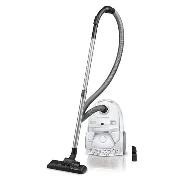 Bodenstaubsauger RO3067 Compact Power Parquet Weiß Rowenta – Expert