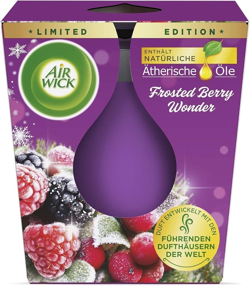 Duftkerze im Glas Frosted Berry Wonder, 220 g Air Wick – Dm
