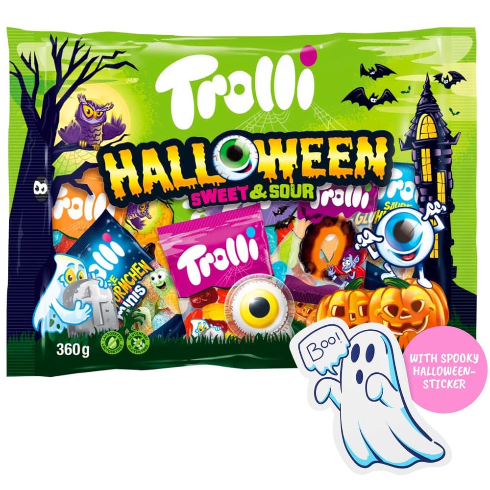 Trolli Halloween Sweet & Sour Mix, 360-g-Packung – Interspar