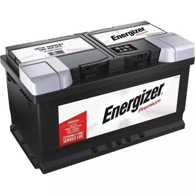 Autobatterie ENERGIZER PREMIUM EM80-LB4, 80 Ah – Bauhaus