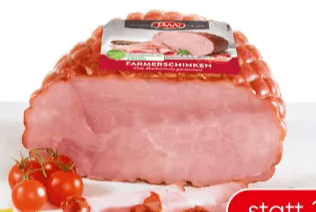 Farmerschinken oder Bauernschinken 100 g Angebot bei Eurospar