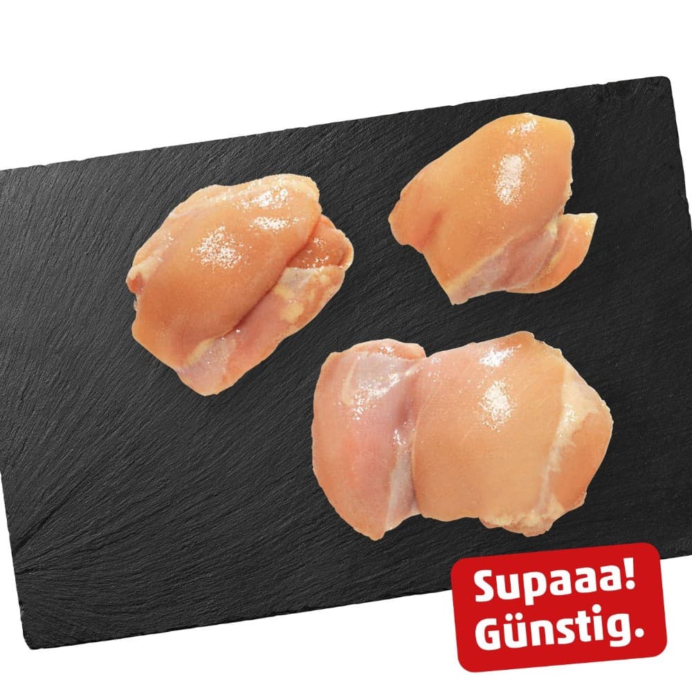 Federike Hühneroberkeulen mit Haut und Knochen ca. 1,5 kg Angebot bei Penny