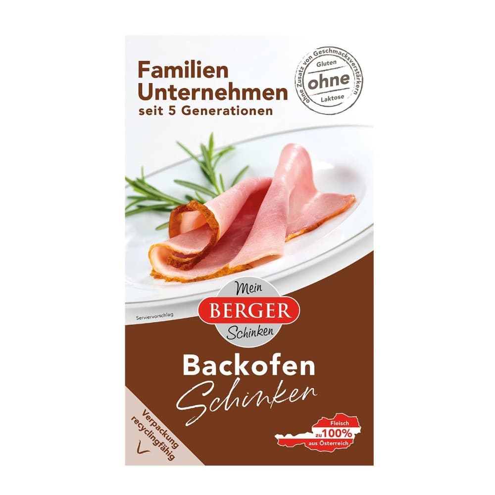 Berger Backofen- od. Traditionsbeinschinken, 100 g – Billa