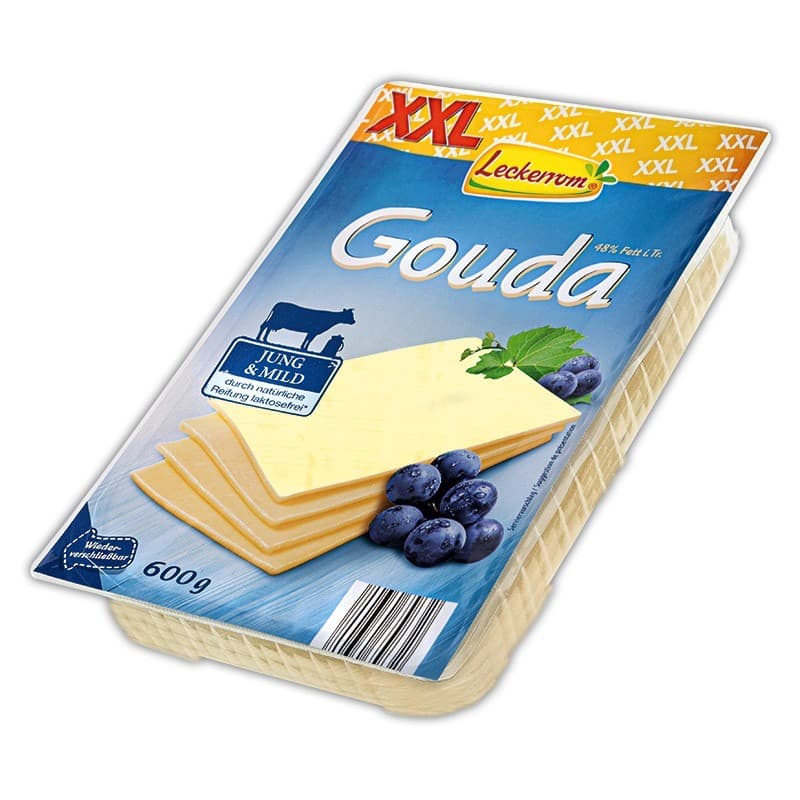 Gouda XXL, 600 g Leckerrom – Norma