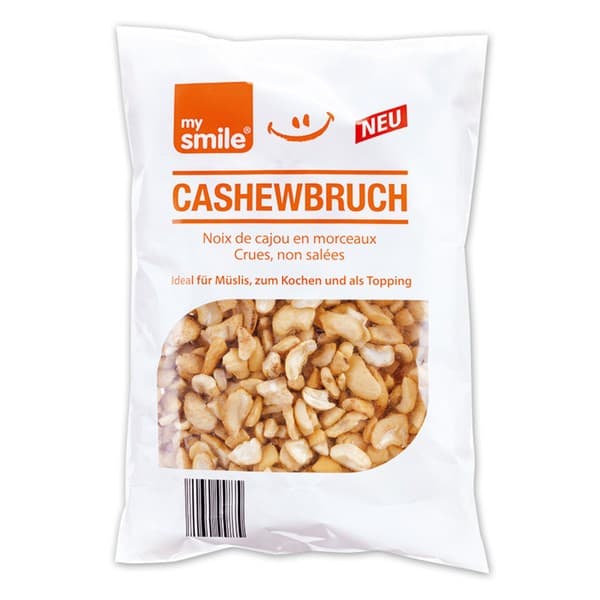 Cashewbruch, 300 g my smile – Norma