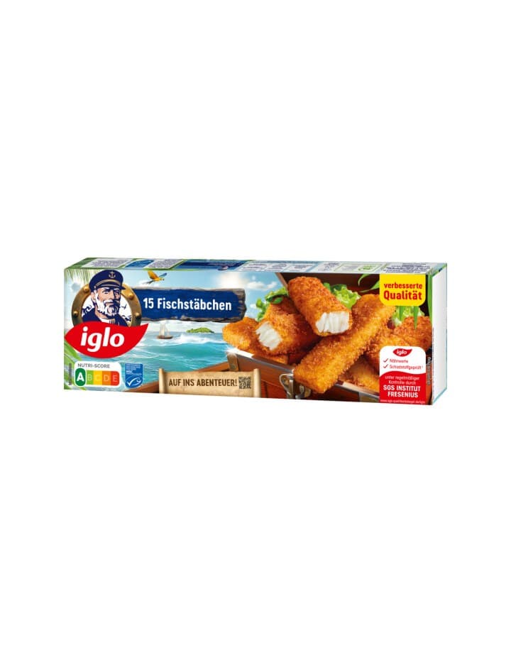 Iglo Fischstäbchen, 240-g-450-g-Packung – Interspar