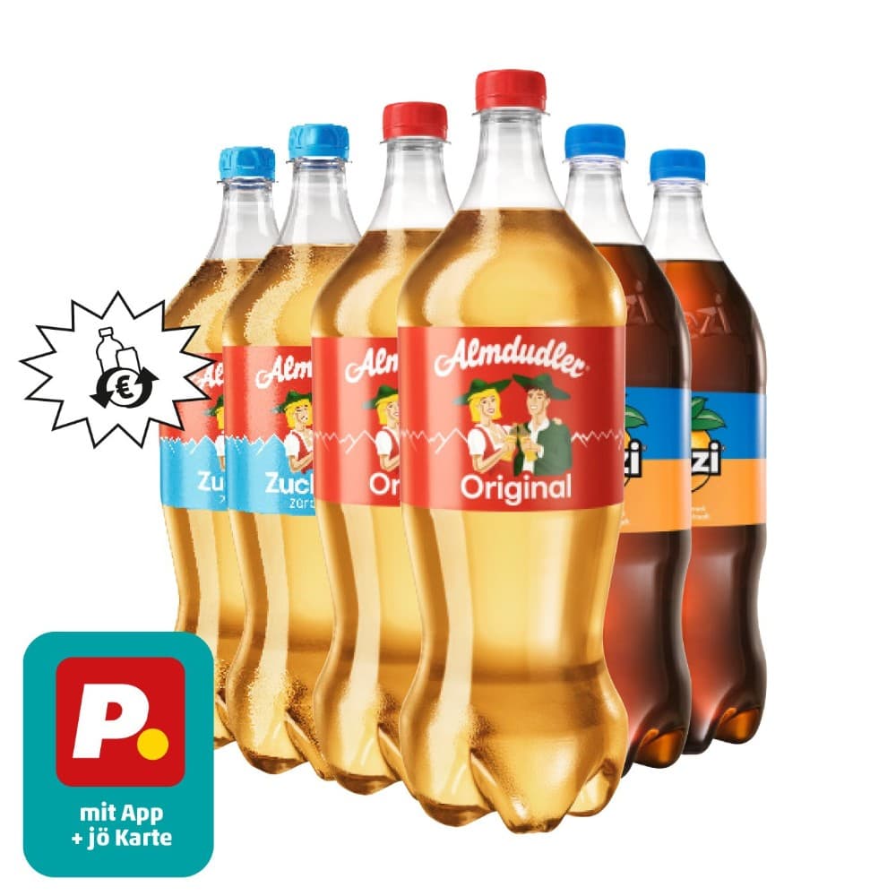 Almdudler od. Spezi, 1,5 Liter – Billa Plus