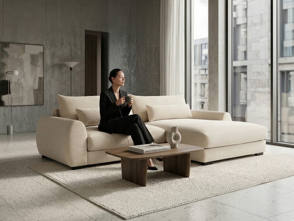 Ecksofa, ca. 265x180 cm – Möbelix