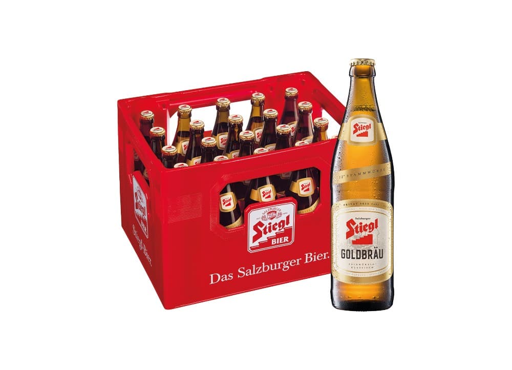 Stiegl Goldbräu, 20 x 0,5 l – Hofer