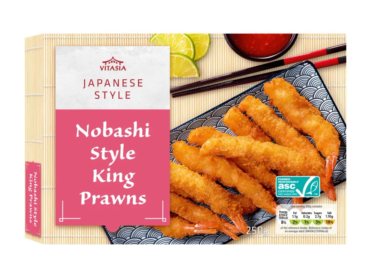 Vitasia Garnelen Nobashi-Art 250 g Angebot bei Lidl