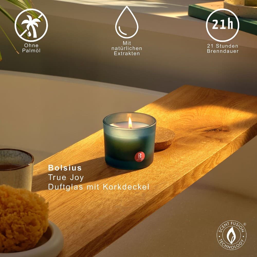 True Joy Glas mit Korkdeckel BOLSIUS – Müller