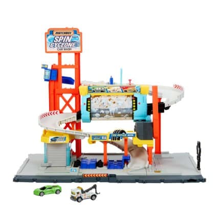 Mattel Matchbox Rotierende Waschstraße oder Abenteuer Transport Center – Interspar