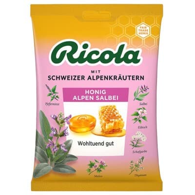 Schweizer Hustenbonbons, 75 g Ricola – Norma