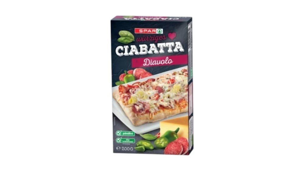 DESPAR Pizza, SPAR Ciabatta oder SPAR Grande Baguette, 116-g-468-g-Packung Despar / Spar – Interspar