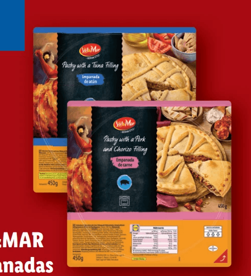 Sol&Mar Empanadas, 450 g – Lidl