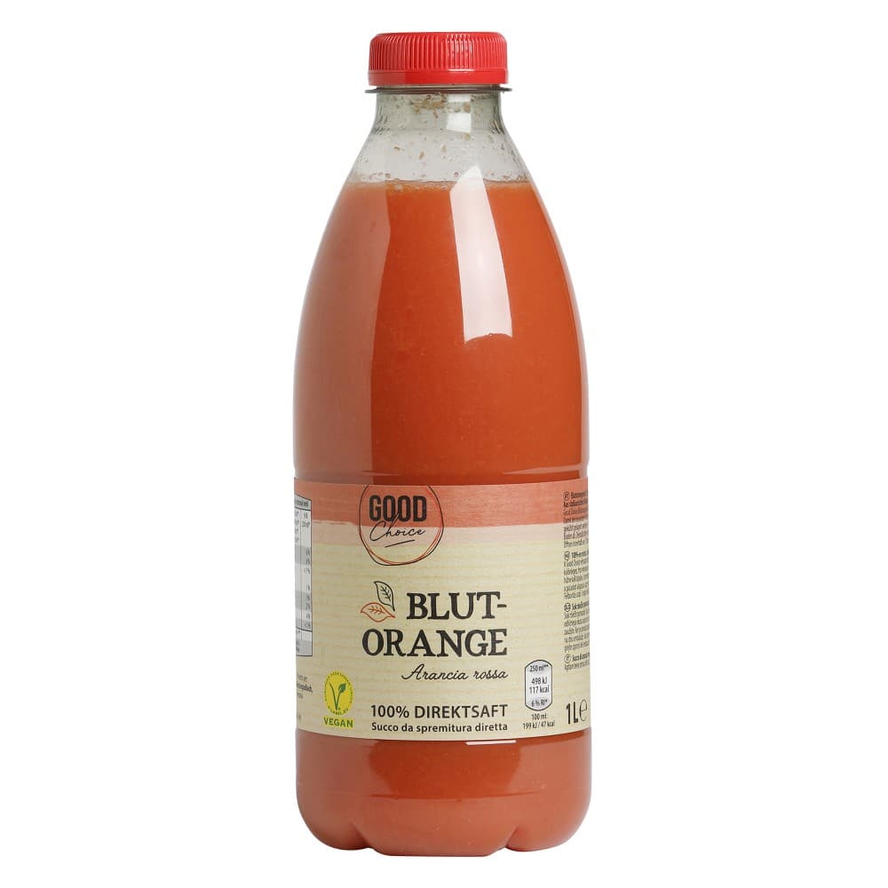 Good Choice Direktsaft Blutorange, 1 l – Hofer